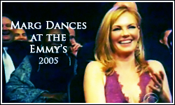 Marg Dances at the 57th Annual Primetime Emmy Awards